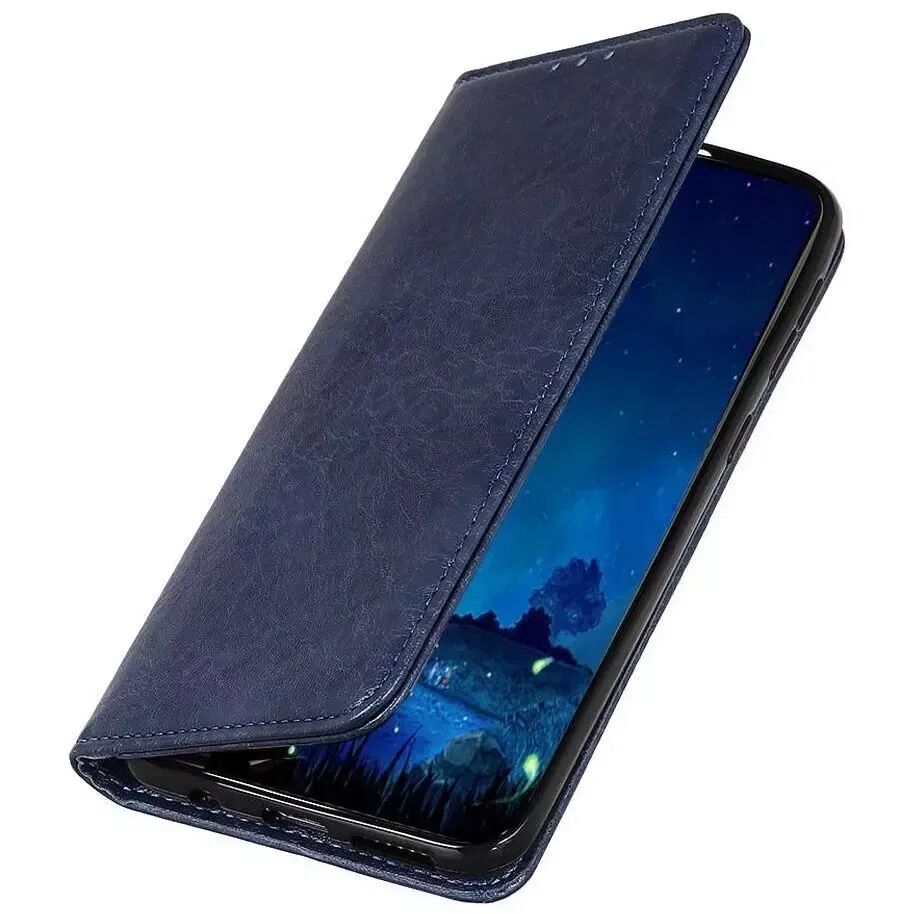INCOVER Samsung Galaxy S21 Moderne Nøytralt PU Skinndeksel m. Lommebok - Blå