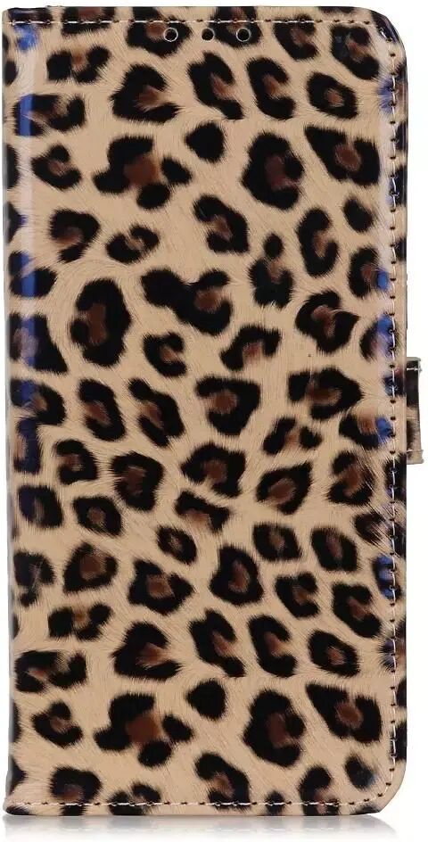 INCOVER Samsung Galaxy S21 Ultra PU Skinndeksel m. Lommebok - Leopard