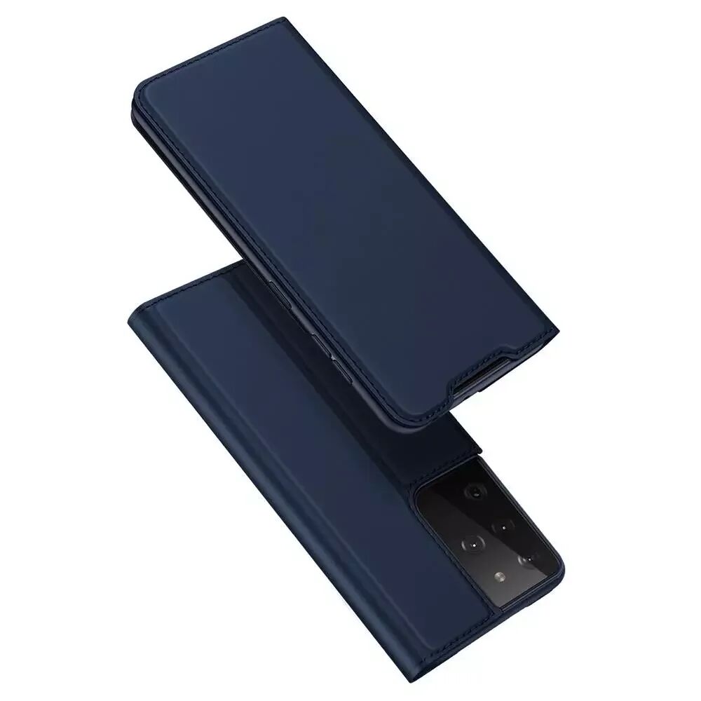 Dux Ducis Samsung Galaxy S21 Ultra DUX DUCIS Skin Pro Series Thin Wallet - Blå