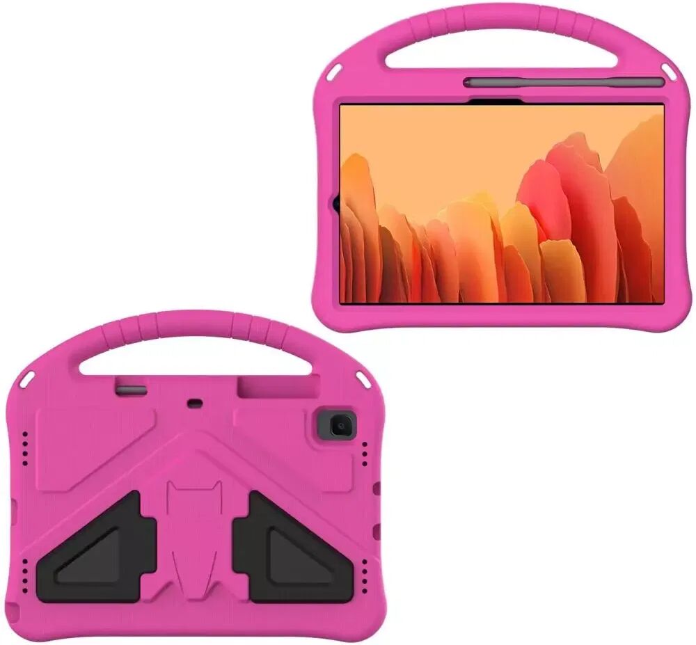 INCOVER Samsung Galaxy Tab A7 10.4" (2020) Barne Deksel m. Kickstand & Pencil Holder - Rosa