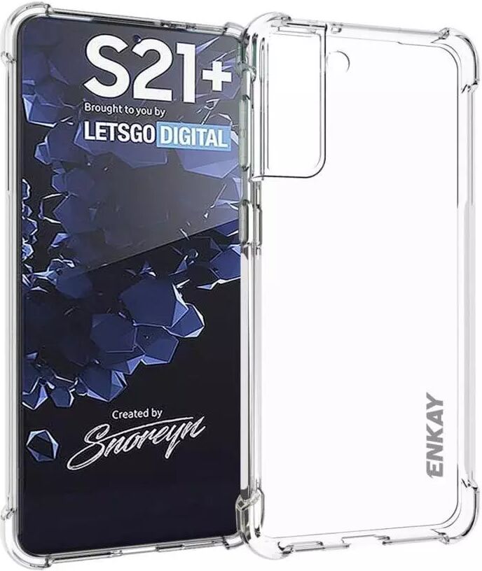 ENKAY Samsung galaxy S21+ (Plus) Enkay anti-slip Shockproof Deksel - Gjennomsiktig