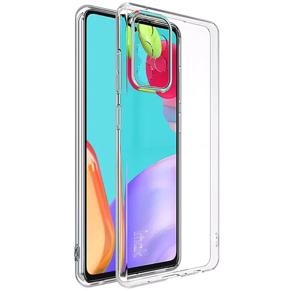 IMAK Samsung Galaxy A52s (5G) / A52 (4G / 5G) IMAK UX-5-serie Fleksibel plastdeksel - Gjennomsiktig