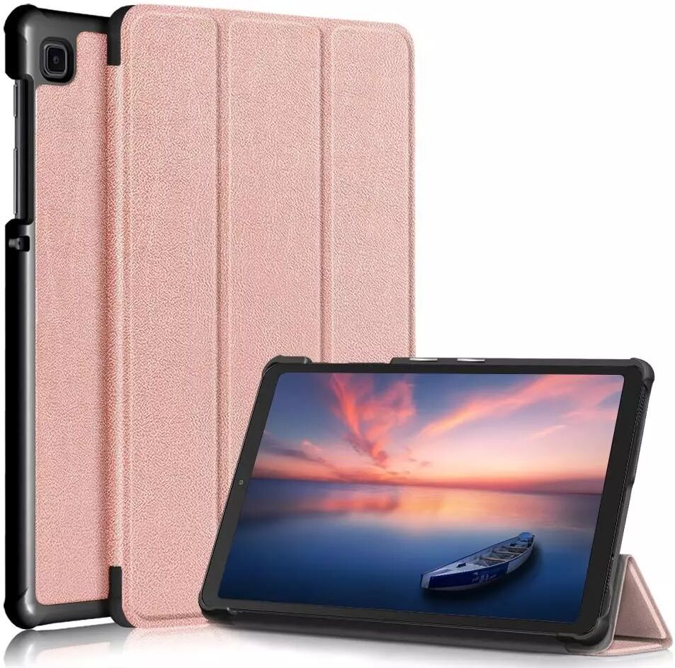 INCOVER Samsung Galaxy Tab A7 Lite Flip Deksel med Tri-Fold - Rose Gold