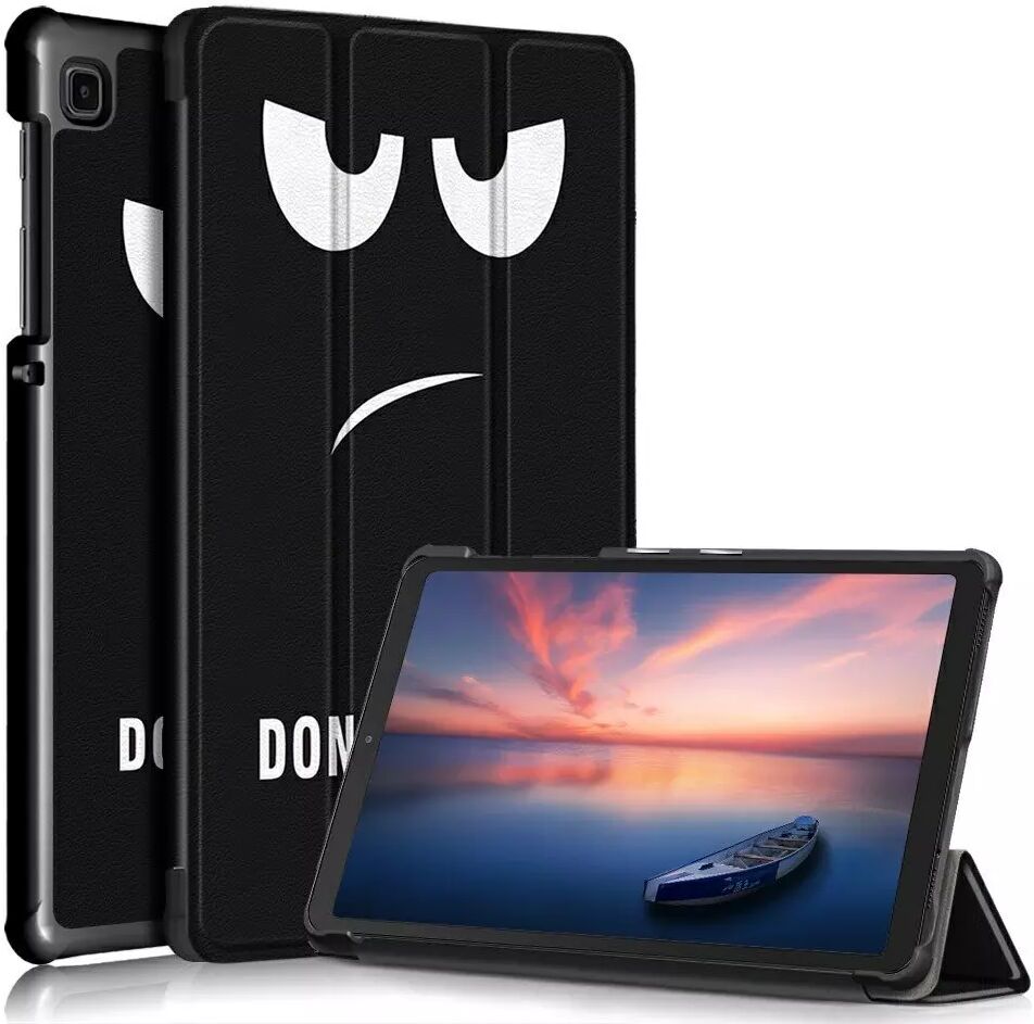 INCOVER Samsung Galaxy Tab A7 Lite 8.7" Kunstskinn deksel - Don't Touch My Phone