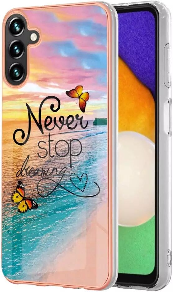 INCOVER Samsung Galaxy A13 Hybrid-Plast Bakdeksel - Never Stop Dreaming