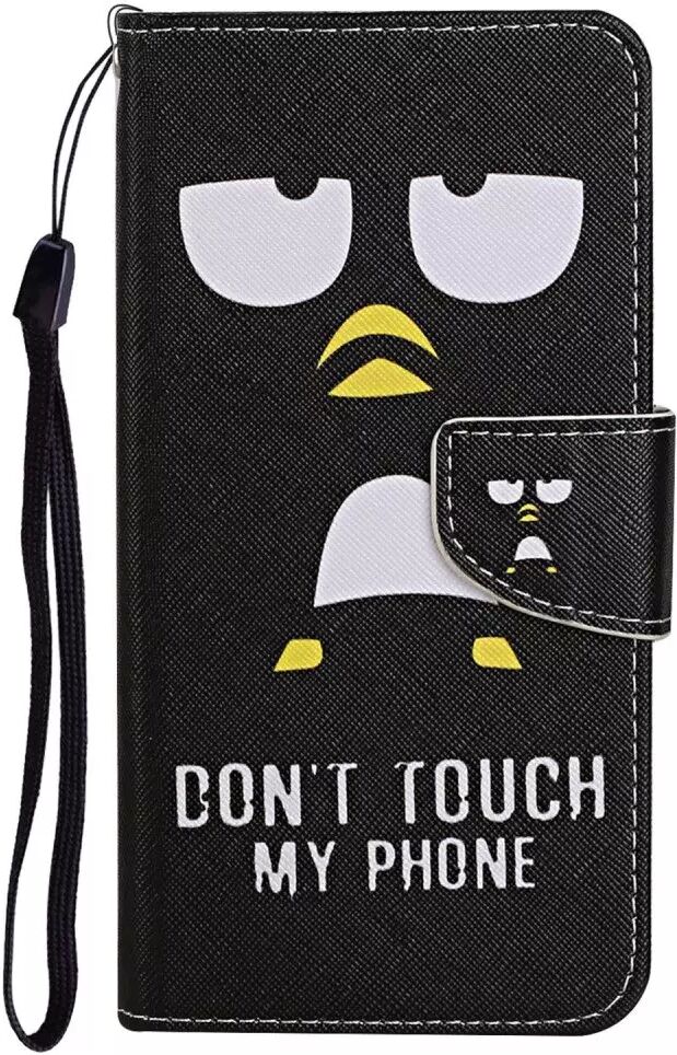 INCOVER Samsung Galaxy A53 (5G) Pu Skinn Flipdeksel med Lommebok - 'Don't Touch my Phone'