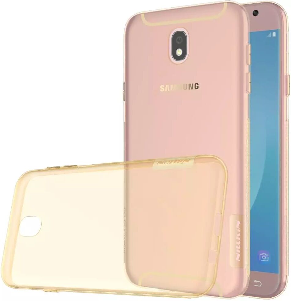 Nillkin Samsung Galaxy J5 (2017) Nillkin 0.6 mm Nature Fleksibelt Deksel Gjennomsiktig / Brun