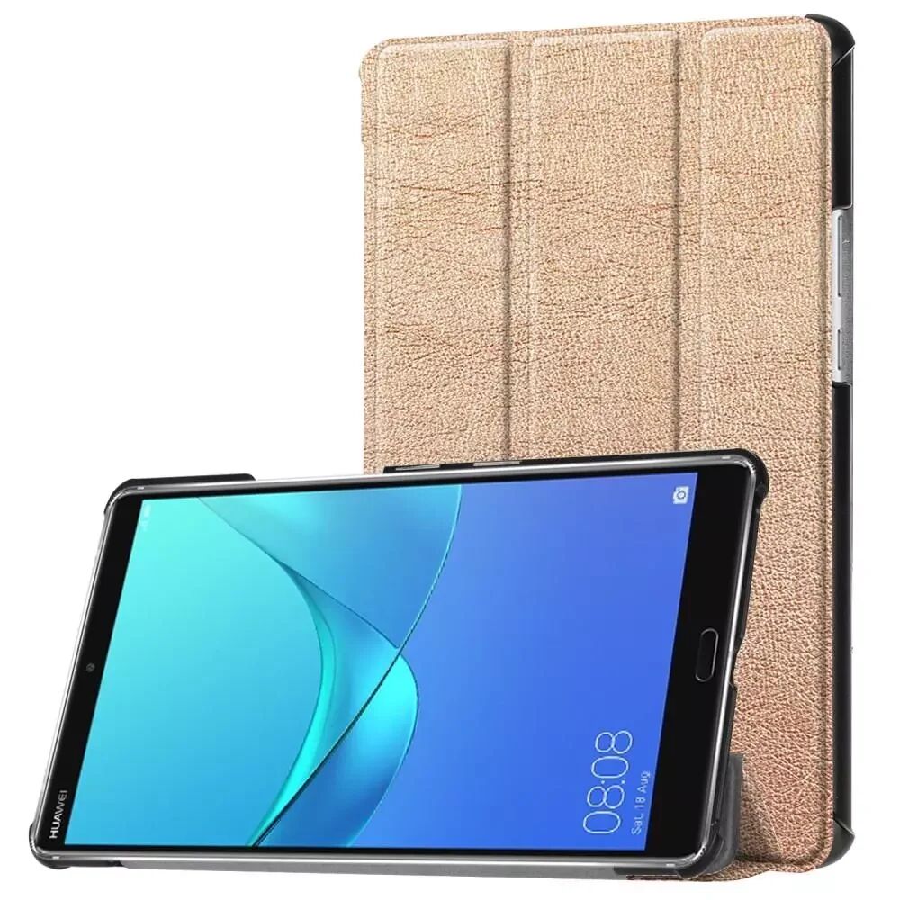 INCOVER Huawei MediaPad M5 8 (8.4") Deksel - Tri-fold Skinndeksel - Gull