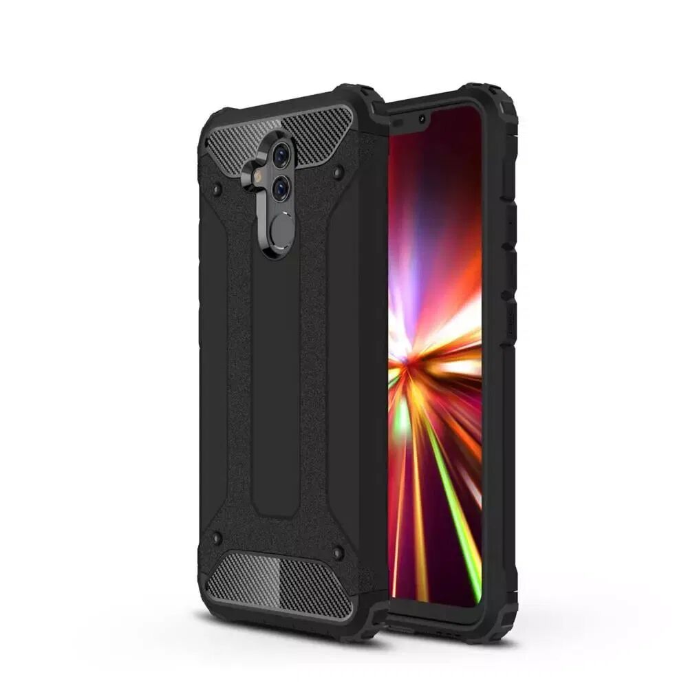 INCOVER Huawei Mate 20 Lite Armor Guard Hardt Plastdeksel - Svart