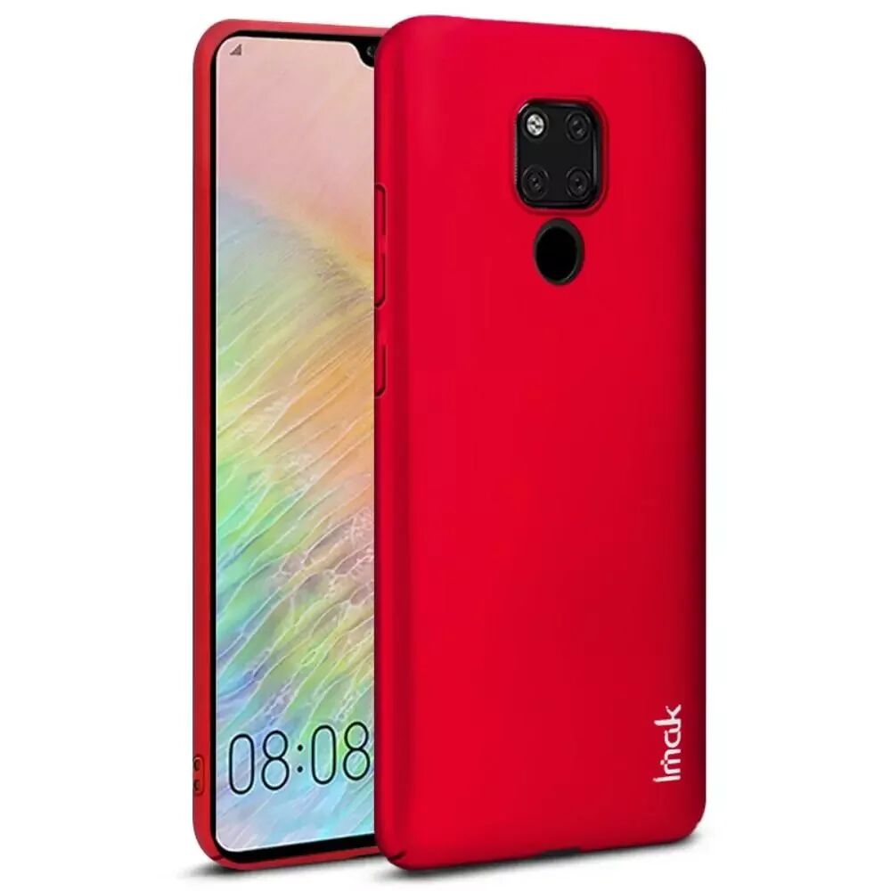 IMAK Huawei Mate 20 X IMAK Plast Deksel + Fleksibel Skjermbeskytter Rød