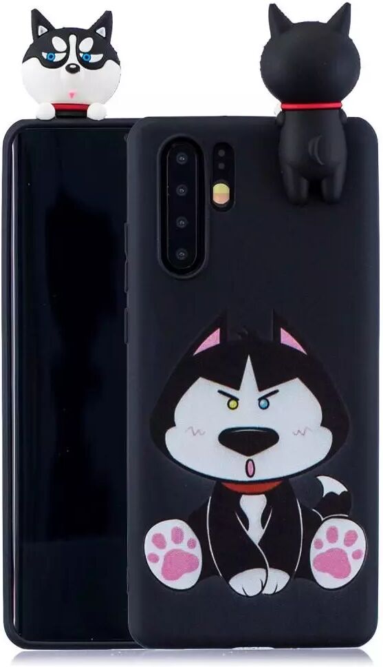 INCOVER Huawei P30 Pro Fleksibel Plastik Deksel 3D Skeptisk Hund