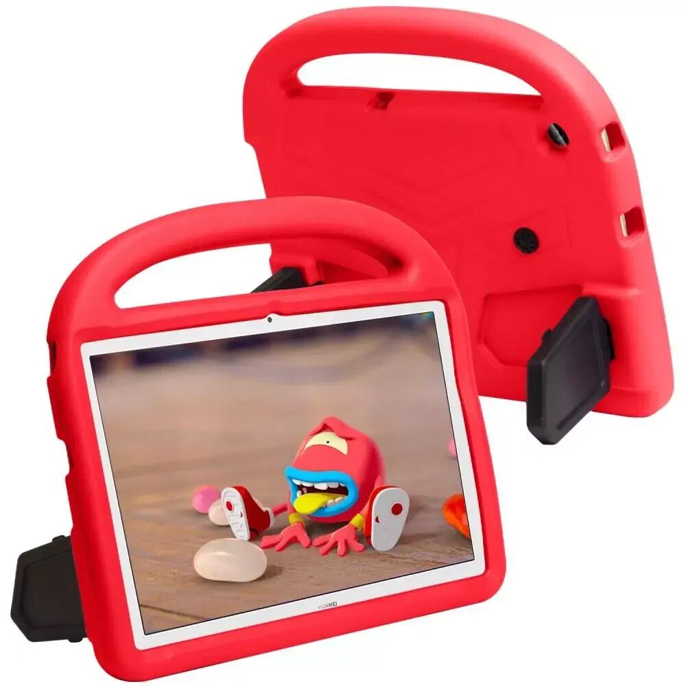 INCOVER Huawei MediaPad T5 10 Barnedeksel med Stativ - Rød