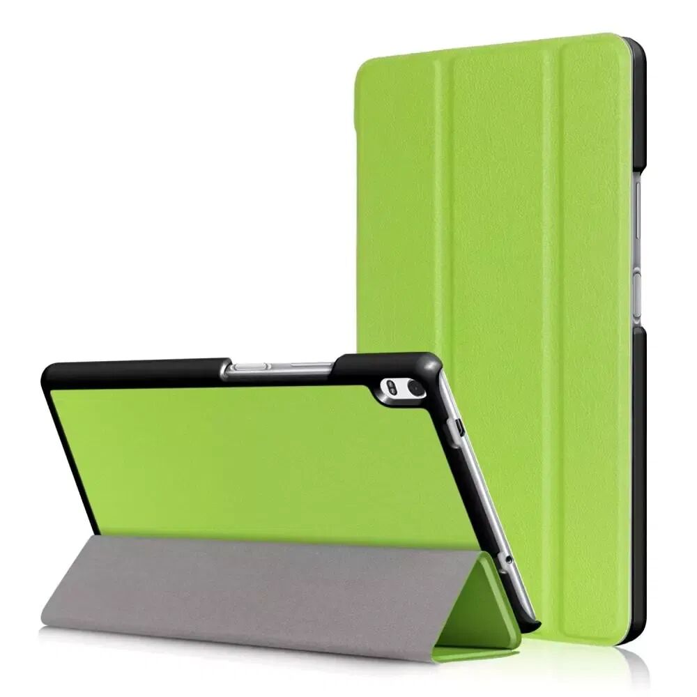 INCOVER Lenovo Tab 4 8 Plus Deksel - Klassisk Tri-fold Skinndeksel Grønn