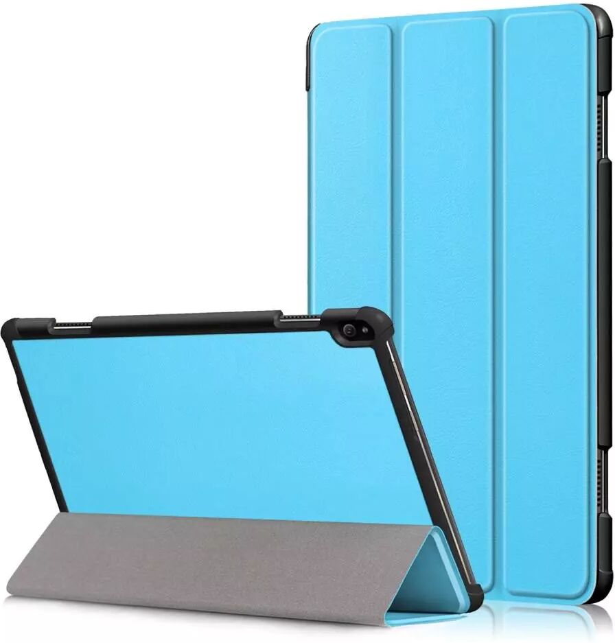 INCOVER Lenovo Tab P10 Skinn Deksel med Tri-fold Stand - Lyseblå