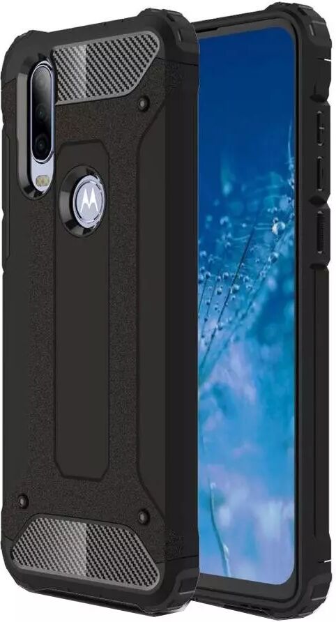 INCOVER Motorola One Action Armor Guard Håndverkerdeksel - Svart