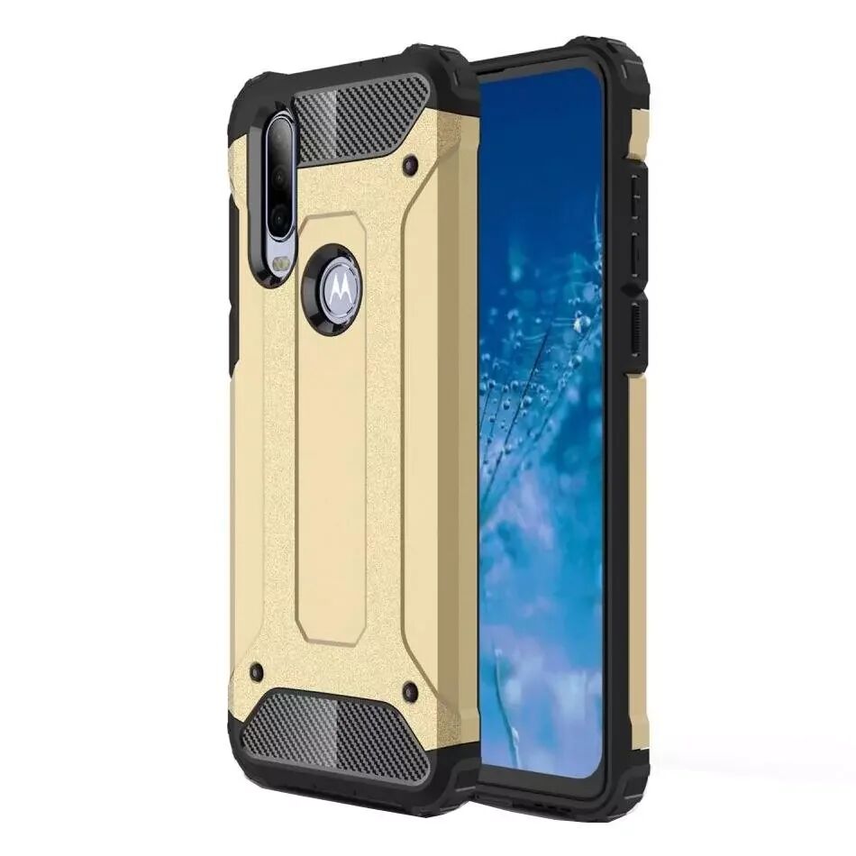 INCOVER Motorola One Action Armor Guard Håndverkerdeksel - Gull