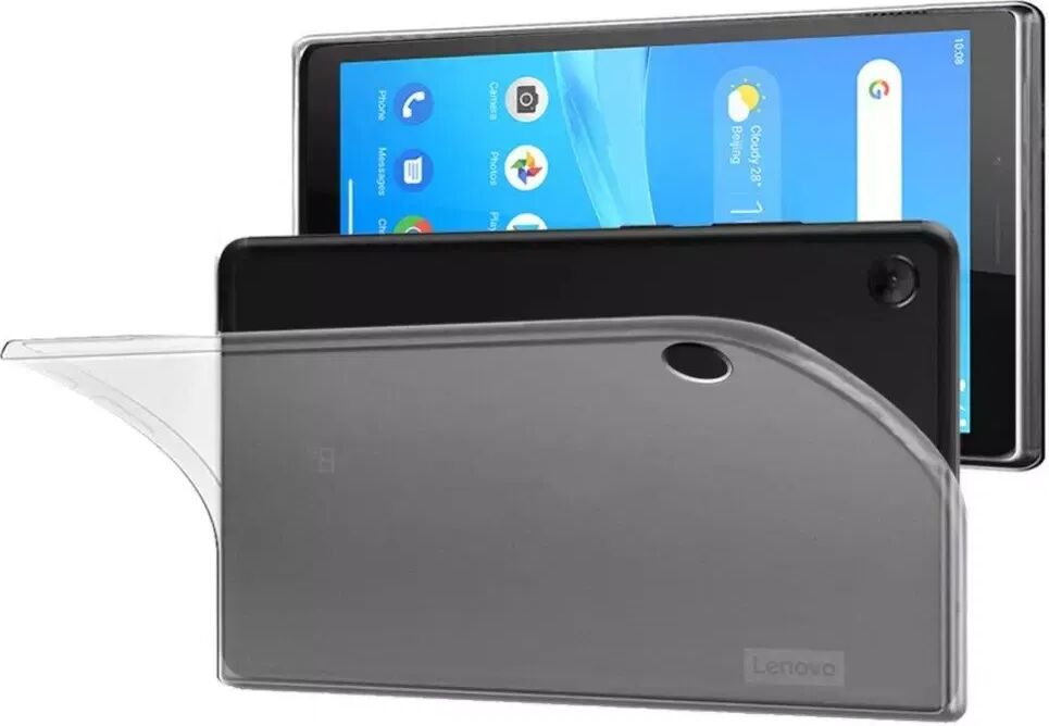 INCOVER Lenovo Tab M8 (2nd. Gen) Fleksibel Plast Bakdeksel - Gjennomsiktig