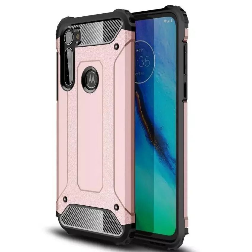 INCOVER Motorola Moto G Pro Armor Guard Hard Case Håndverker Deksel - Pink