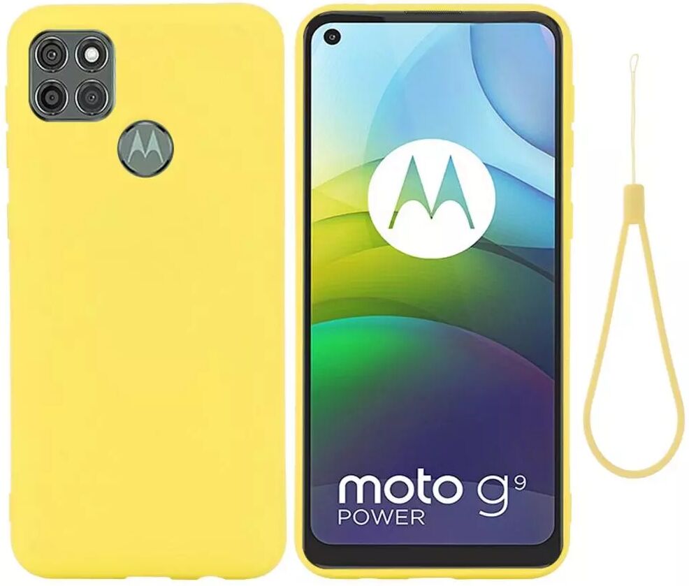 INCOVER Motorola Moto G9 Power Silikon Deksel - Gul