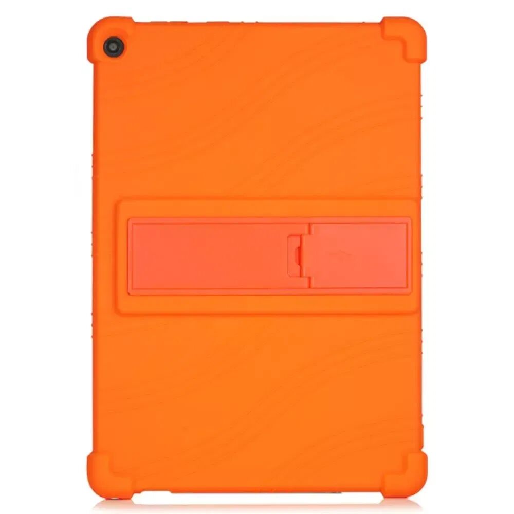 INCOVER Lenovo Tab M10 HD 10.1" (TB-X505F) Silikon Deksel m. Stativ - Oransje