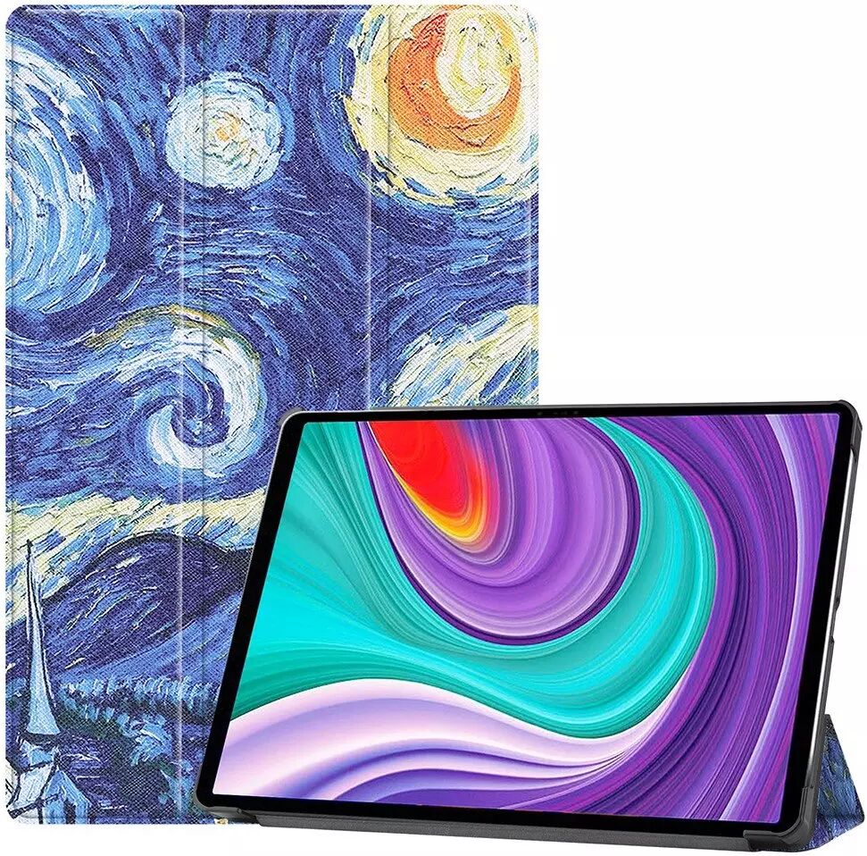 INCOVER Lenovo Pad Pro Kunstskinn Deksel - Oljemaleri