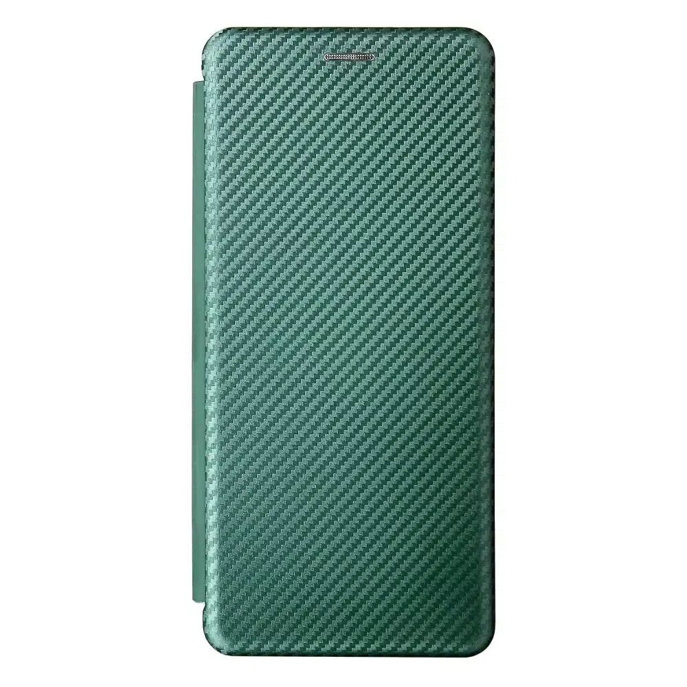 INCOVER Motorola Moto G60s Karbonfiber Fleksibelt Plastdeksel - Grønn
