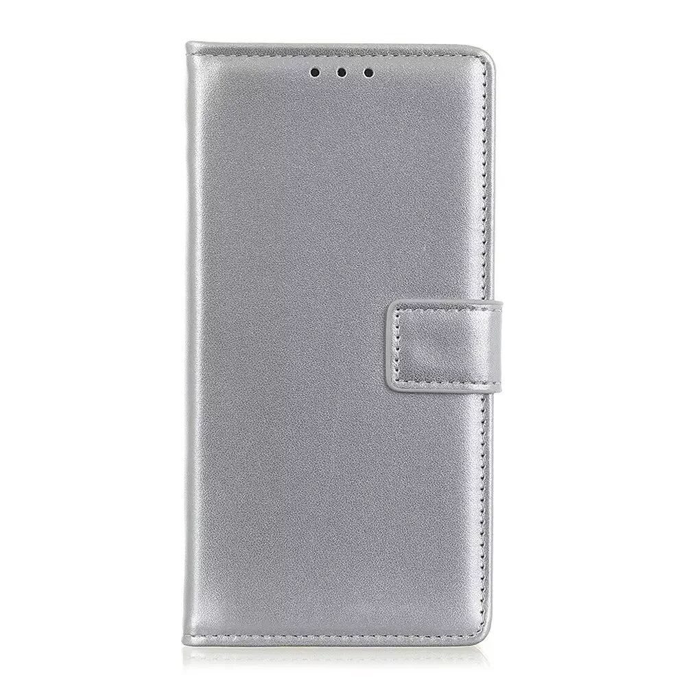 INCOVER Xiaomi Redmi Note 8T Skinndeksel med Lommebok - Sølv