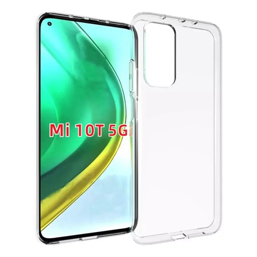 INCOVER Xiaomi Mi 10T (5G) / Mi 10T Pro (5G) Fleksibelt Plastdeksel - Gjennomsiktig
