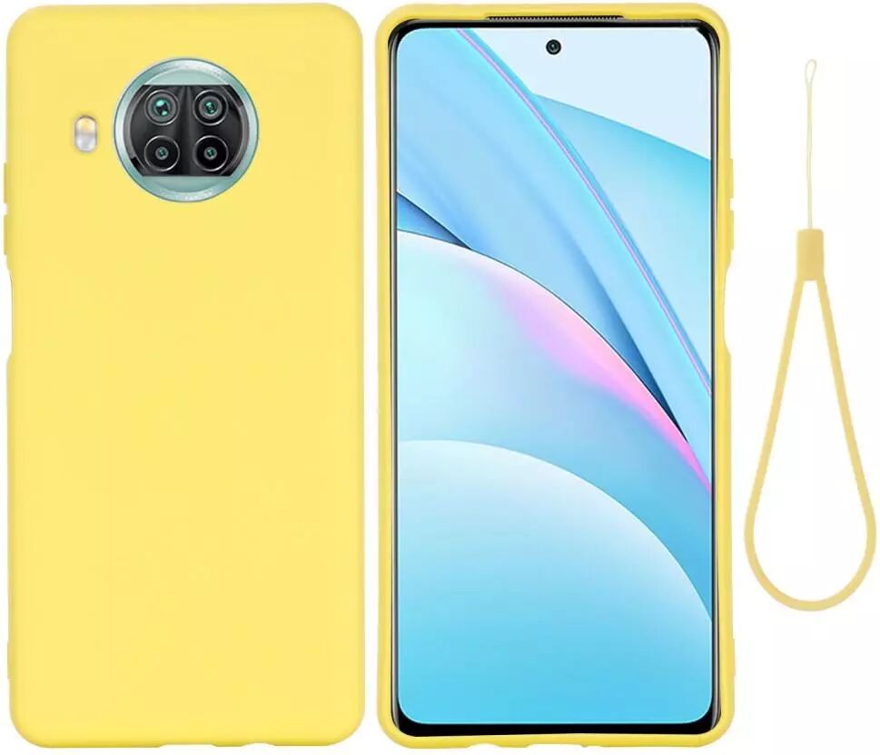 INCOVER Xiaomi Mi 10T Lite 5G / Redmi Note 9 Pro 5G Silikon Deksel - Gul