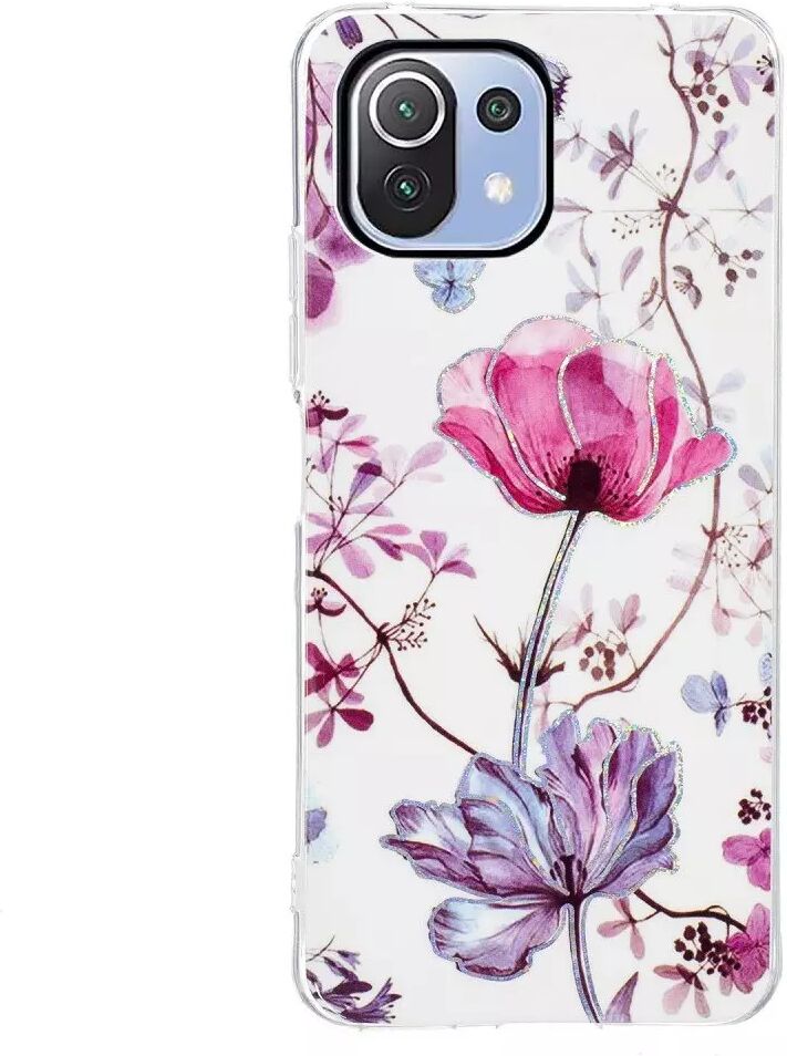 INCOVER Xiaomi Mi 11 Lite (5G/4G) / 11 Lite NE Fleksibelt Deksel - Flowers