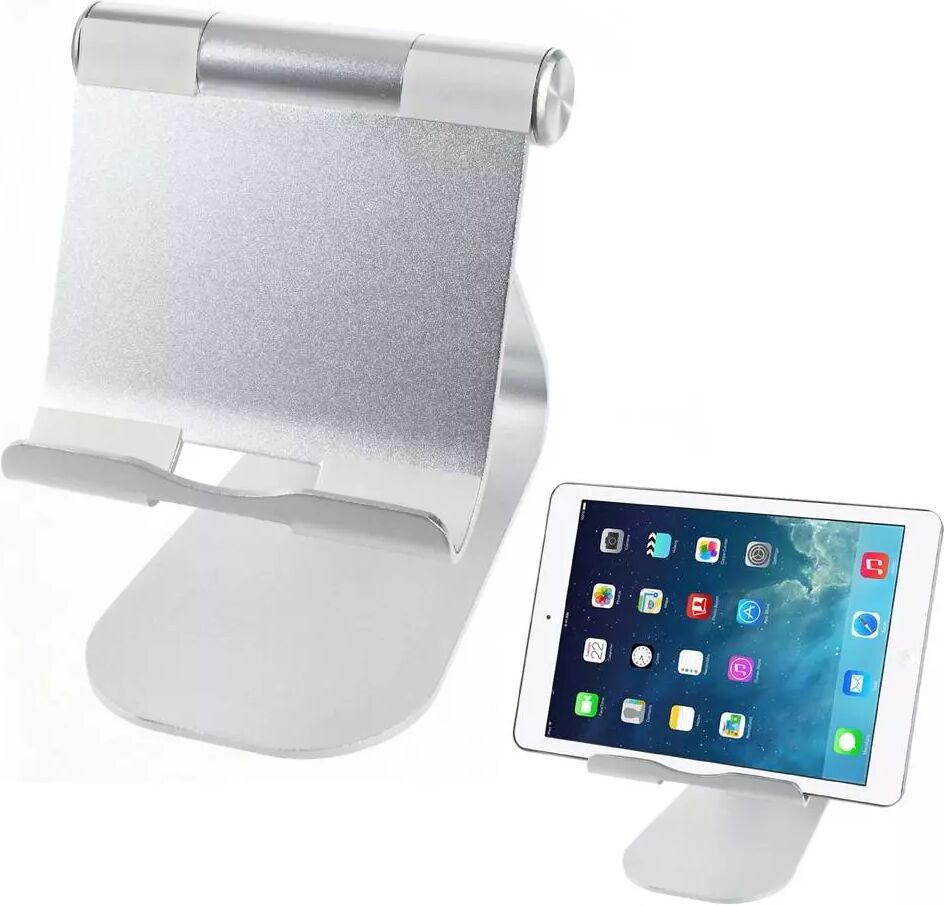 INCOVER Universal Foldbar Aluminum Alloy Desktop Stand Holder - Sølv