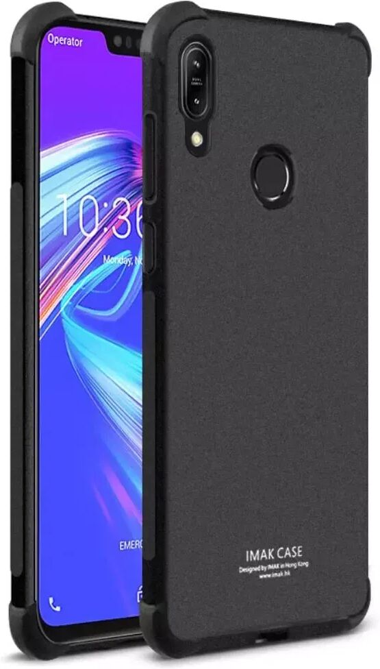 IMAK Asus Zenfone Max (M2) ZB633KL IMAK Anti-Drop Fleksibel Deksel -og Skjermbeskytter - Mat Svart