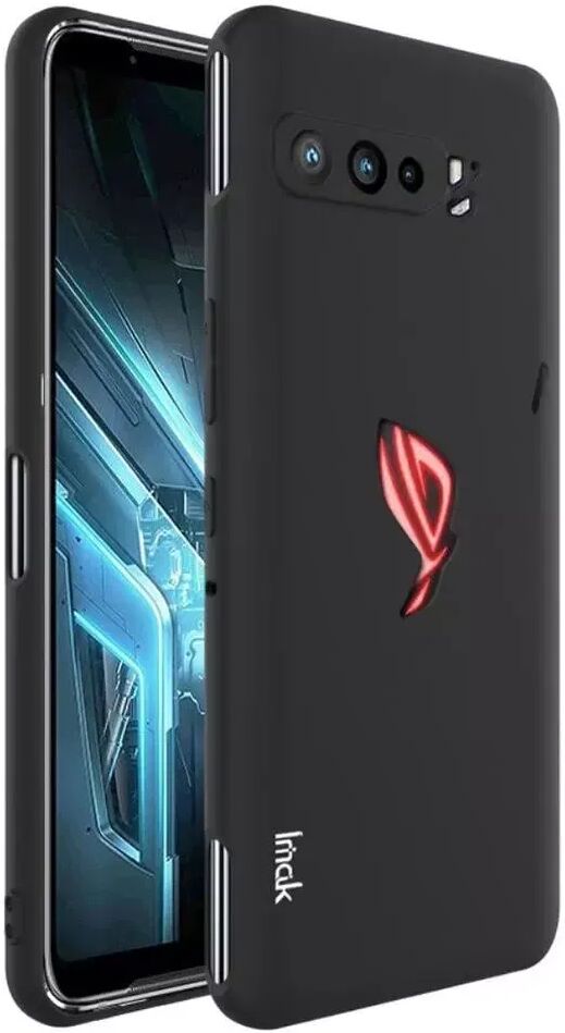 IMAK Asus ROG Phone 3 (ZS661KS) IMAK Fleksibelt Plastdeksel - Mat Svart