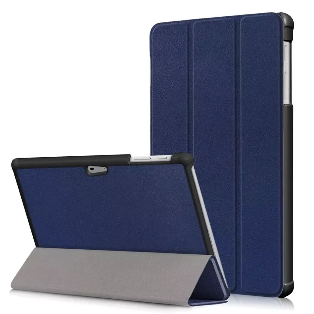 INCOVER Microsoft Surface Go Deksel - Classic Fold Case med Stativfunksjon - Mørkeblå
