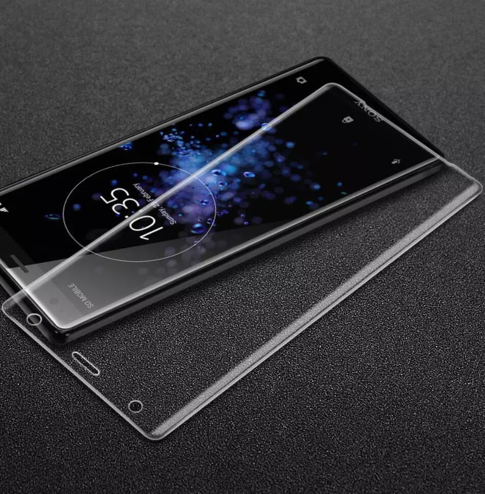 IMAK Sony Xperia XZ2 IMAK Curved Herdet Glass Skjermbeskytter Gjennomsiktig