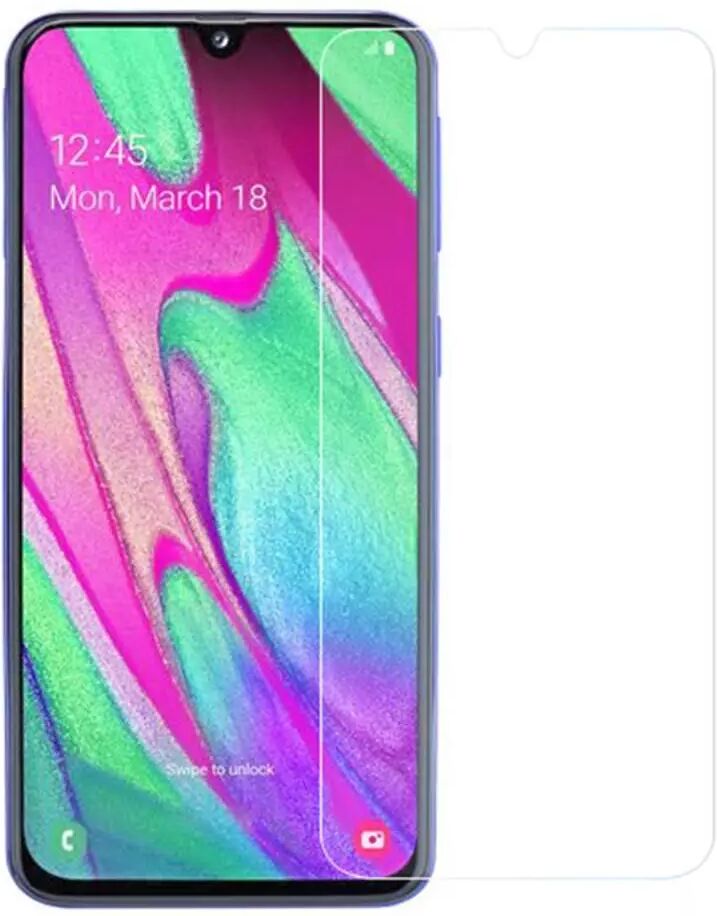 INCOVER Samsung Galaxy A40 Beskyttelsesglass - Case Friendly - Skjermbeskytter - Gjennomsiktig