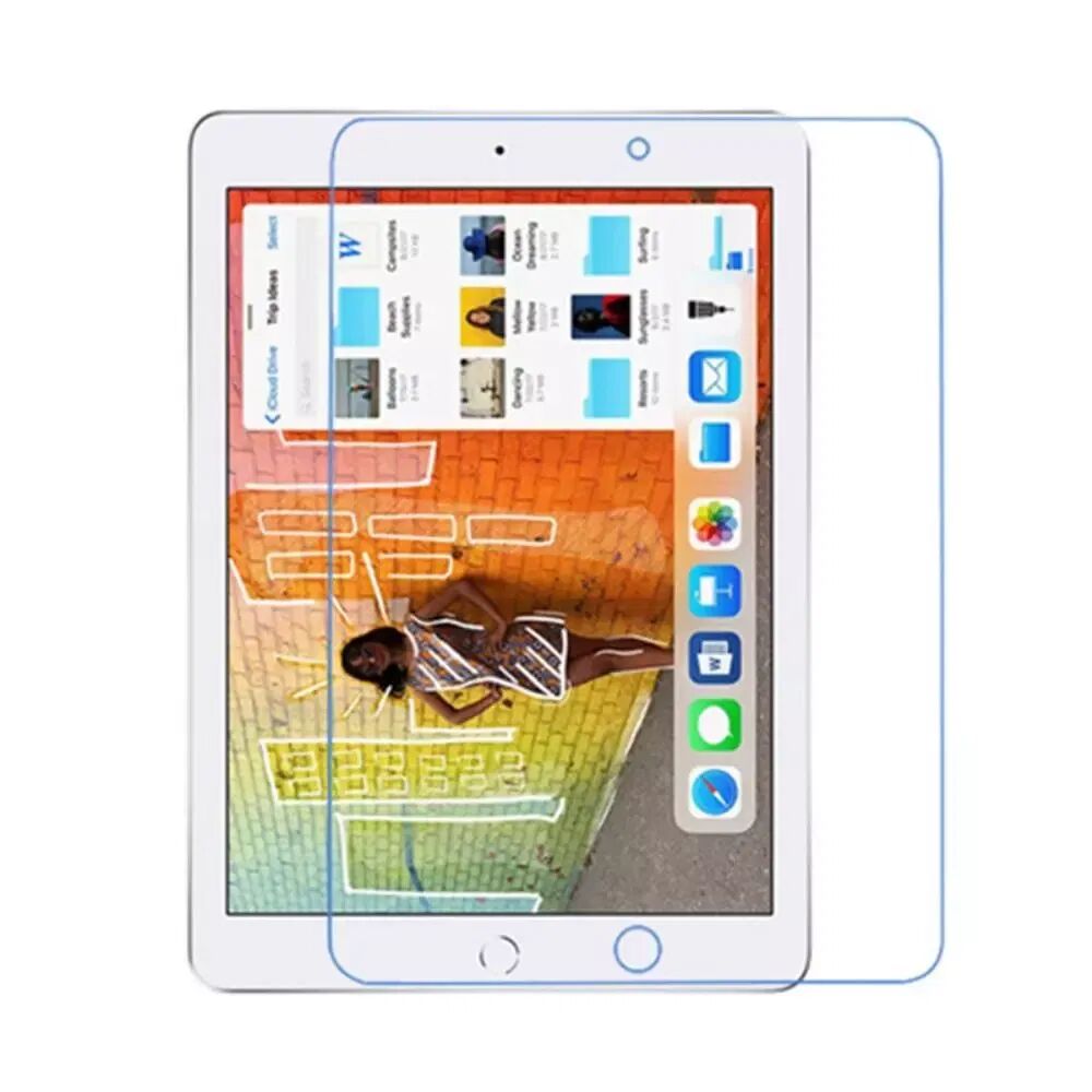 INCOVER iPad 10.2" (2021 / 2020 / 2019) Clear Full Screen Fleksibel Skjermbeskytter
