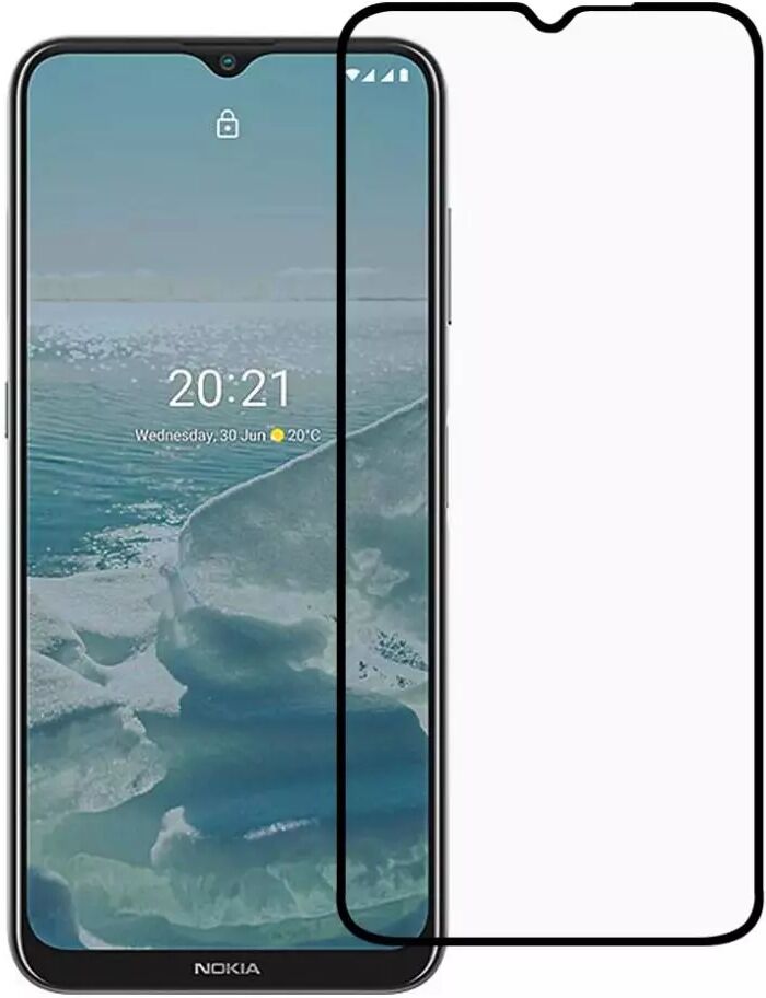 INCOVER Nokia G10 / G20 Full-Fit Beskyttelsesglass - Skjermbeskytter - Svart