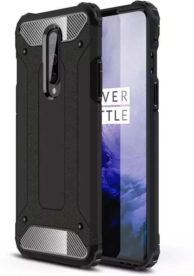 INCOVER OnePlus 8 Armor Guard Hardt Plastdeksel - Svart