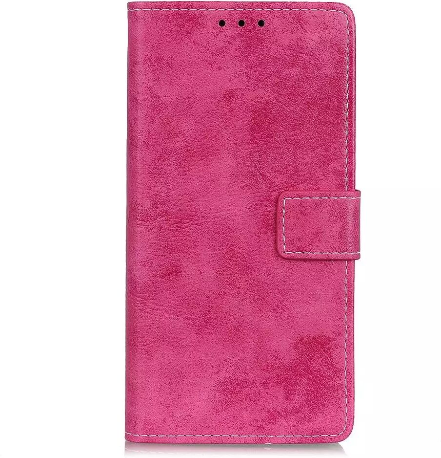 INCOVER OnePlus Nord N100 Vintage PU Skinndeksel m. Lommebok - Rosa