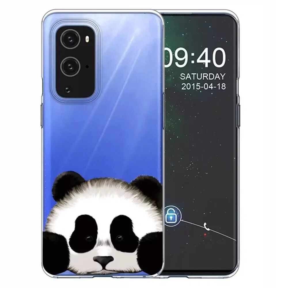 INCOVER OnePlus 9 Fleksibel Plast Deksel - Panda