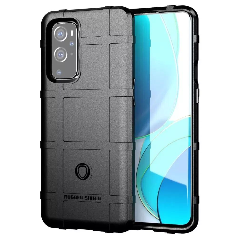 INCOVER OnePlus 9 Pro Rugged Shield Series Deksel - Svart