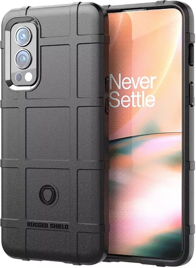 INCOVER OnePlus Nord 2 (5G) Rugged Shield Series Bakdeksel - Svart