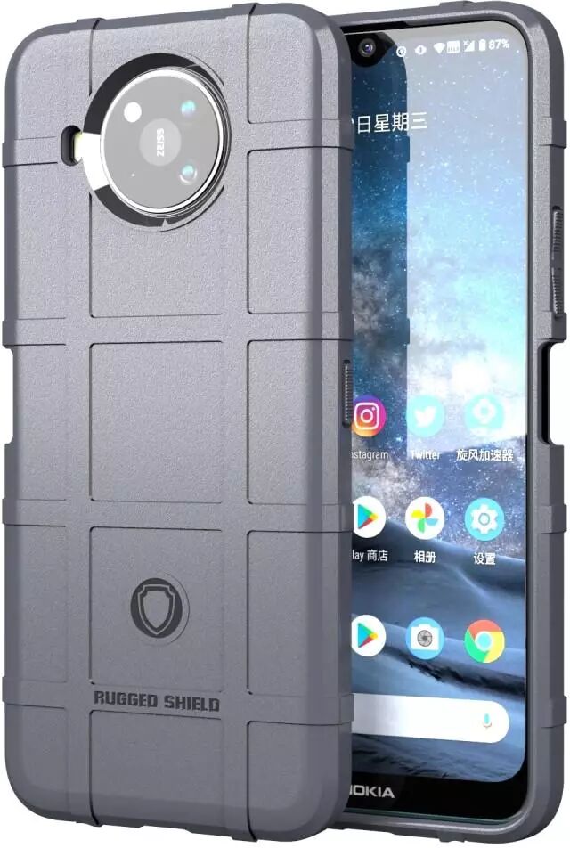 INCOVER Nokia 8.3 (5G) Rugged Shield Series Deksel - Grå