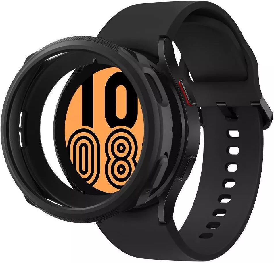 Spigen Samsung Galaxy Watch 4 (44mm) Spigen Liquid Air Plast Deksel - Svart