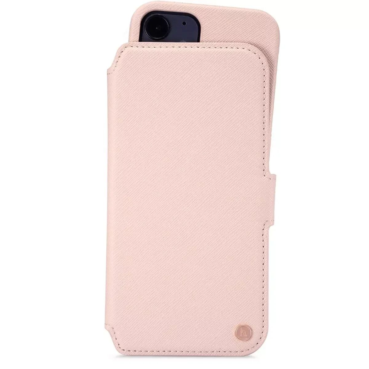 Holdit iPhone 12 / 12 Pro Wallet Magnet Case - Stockholm Pink