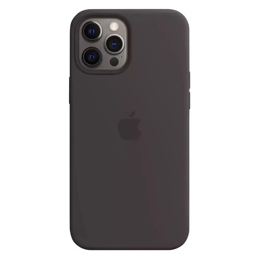 Apple Original Apple iPhone 12 Pro Max Silikon MagSafe Deksel Svart (MHLG3ZM/A)