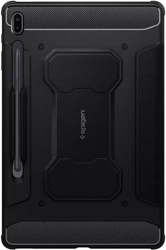 Spigen Samsung Galaxy Tab S7 FE 5G Spigen Rugged Armor Pro Bakdeksel - Svart