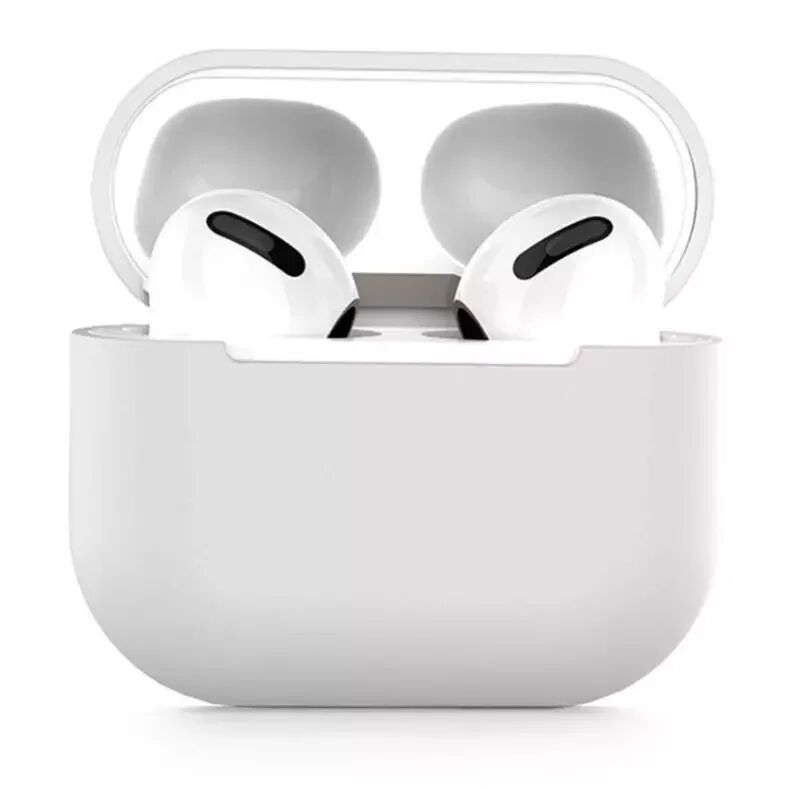 Tech-Protect Apple AirPods (3. gen.) Tech-Protect Icon Silikondeksel - Hvit