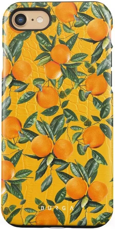 Burga iPhone SE (2020) / 8 / 7 Tough Fashion Deksel - Orange Lemonade